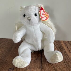 Authentic TY Beanie Babies Heavenly the Bear, 2007. NWT